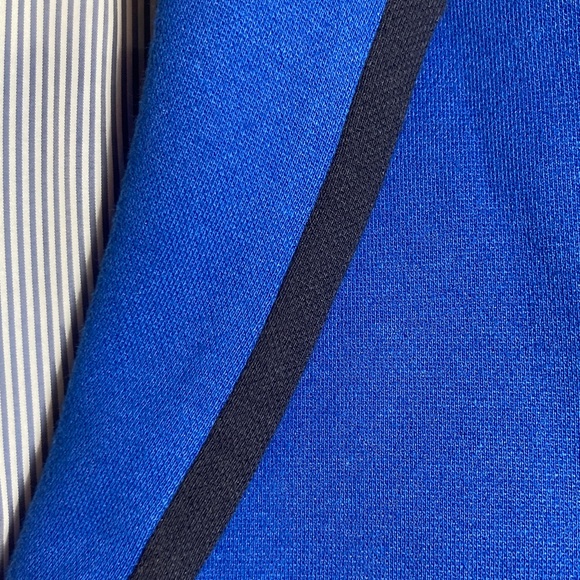 Talbots Aberdeen Pique Blue Blazer Size 14 Petite - Picture 13 of 13